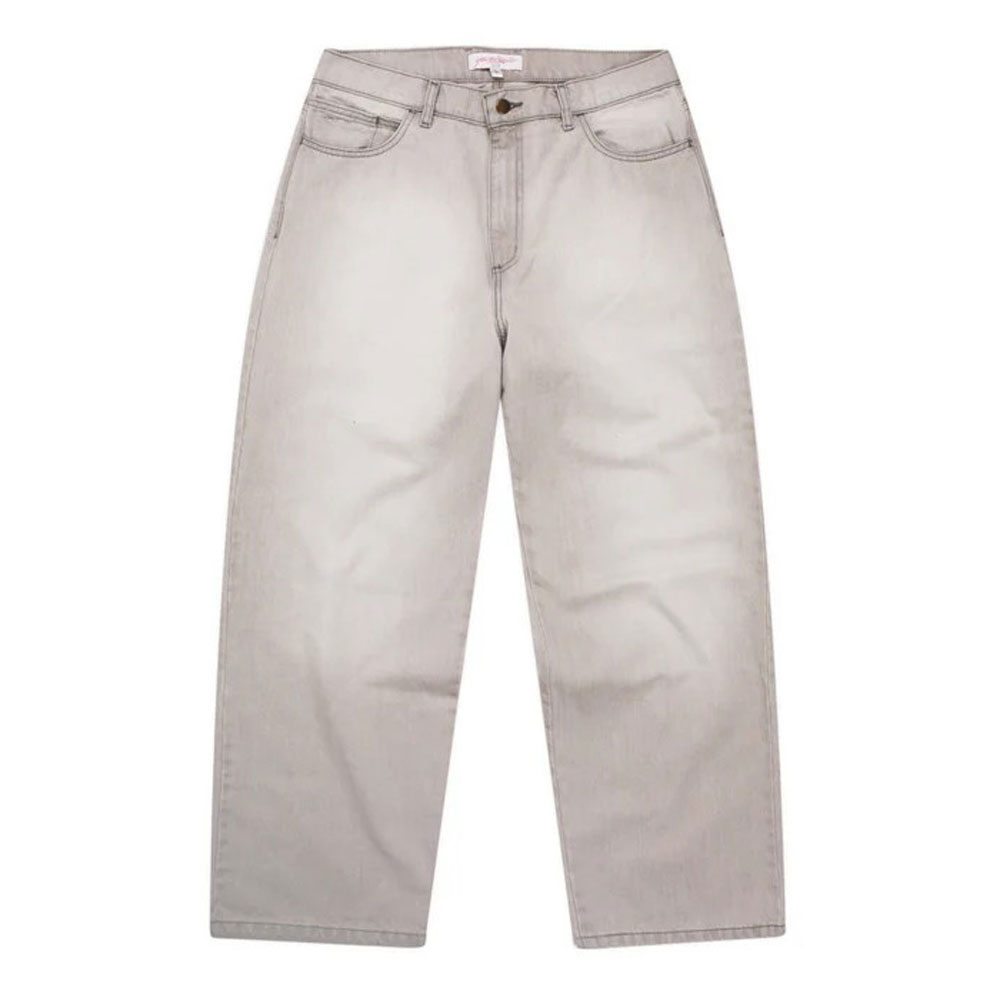 SLUB STAIN PHANTASY JEANS SILVER