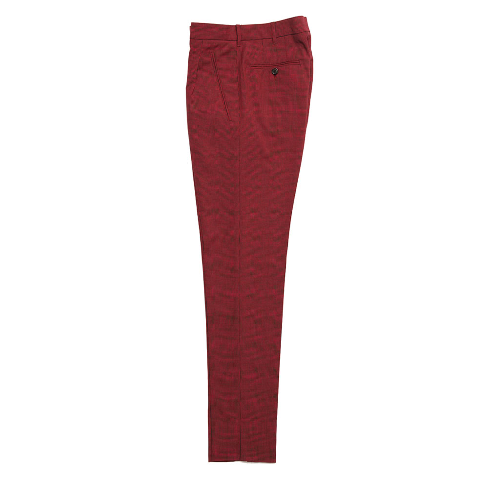CLASSIC TROUSER FRONT LINED TRS4 RUBINO
