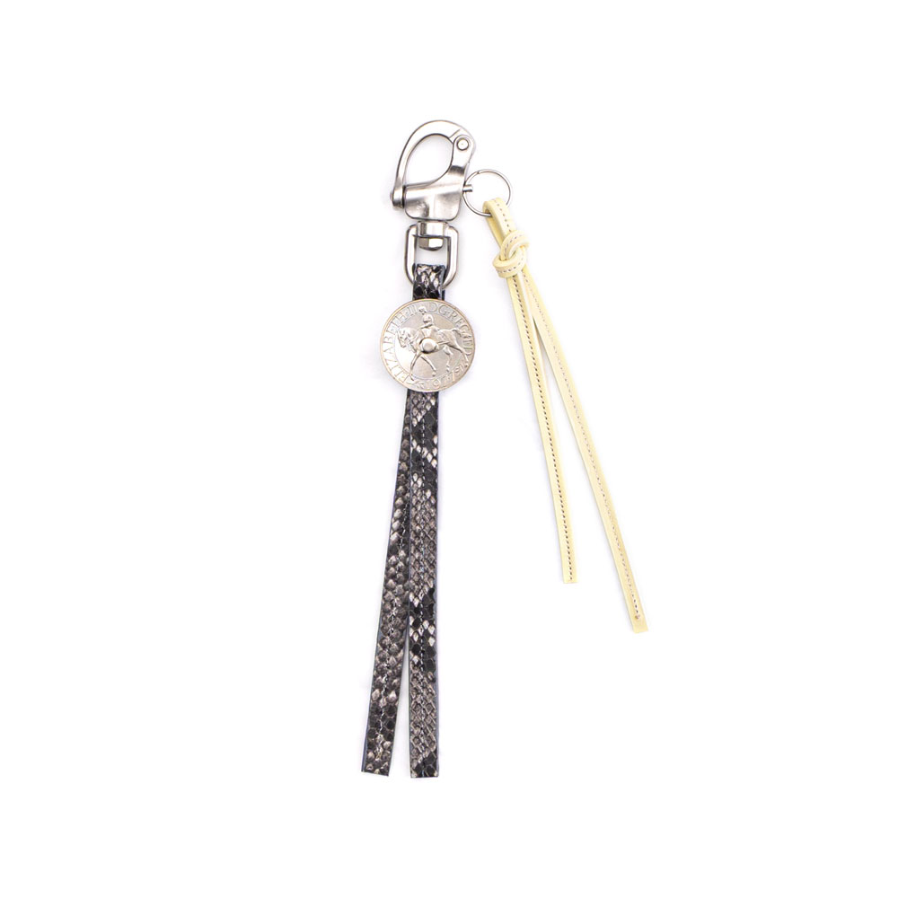 SOUVENIR KEYRING GREY
