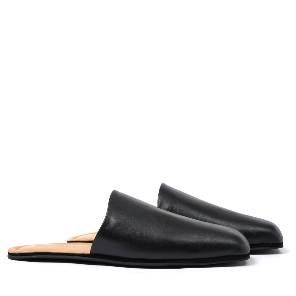 CIGARR SLIPPER SOMBRE SATIN BOVINE