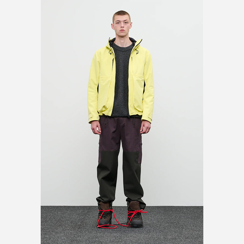 JKPT STORE / HOODIE SKELETON SHELL CANARY YELLOW_