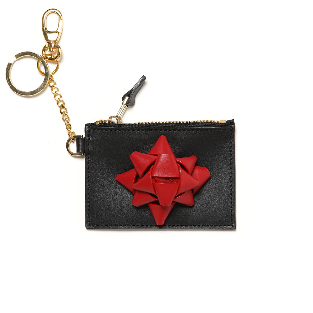 PRESENT COIN POUCH BLACK and RED