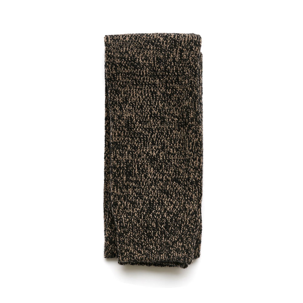 SLEEVE SCARF BEAR TWIST MOULINE WOOL