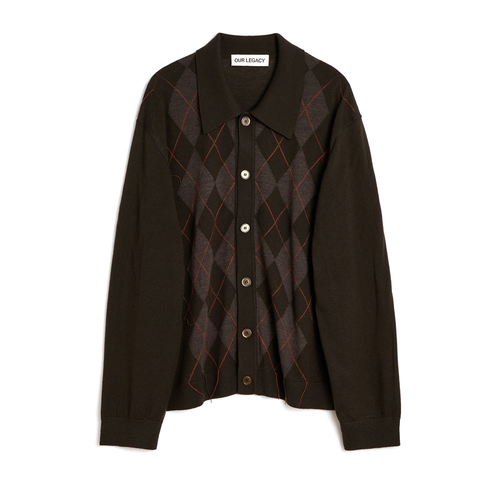 EVENING POLO PUB ARGYLE FINE WOOL