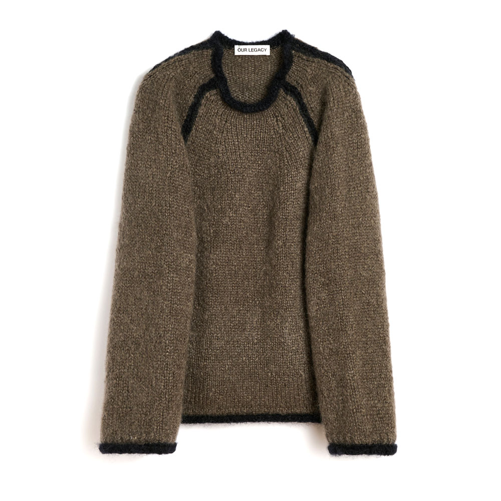 RIDER ROUNDNECK STEEL MOHAIR