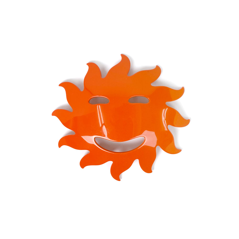 SMIZE HAIR BARETTE ORANGESICLE