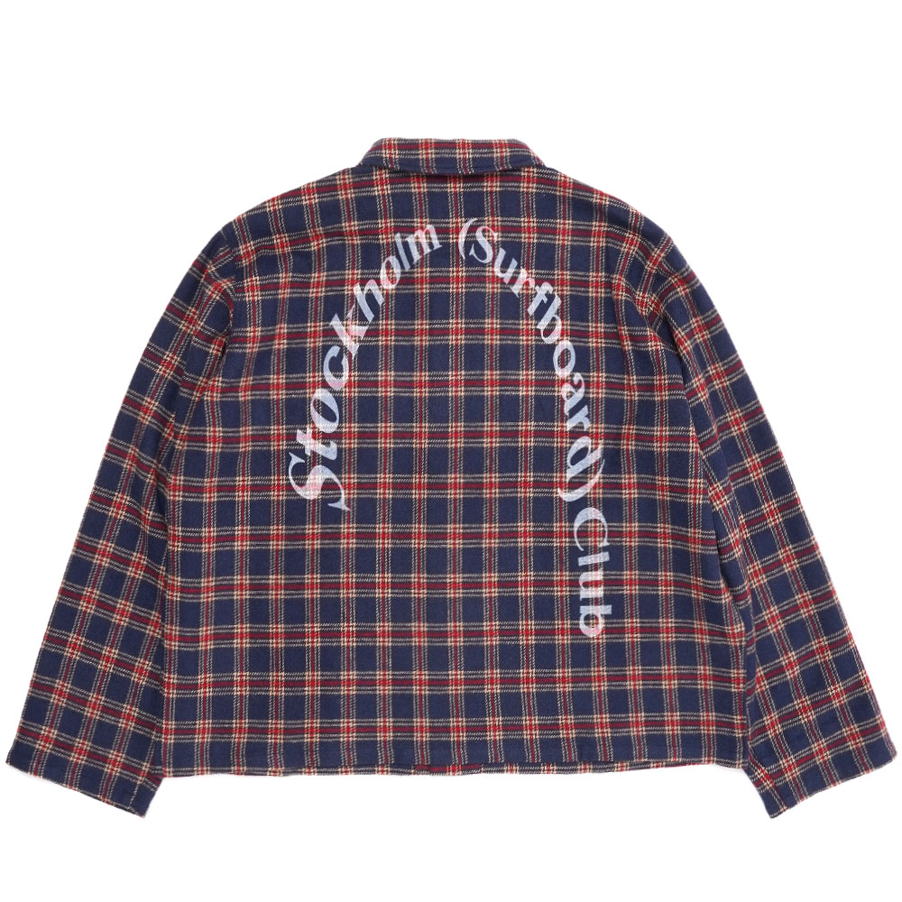 CLUB OVERSHIRT RED BLUE CHECK