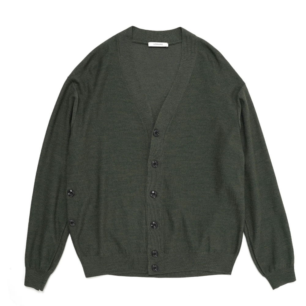 JKPT STORE / RELAXED TWISTED CARDIGAN IVY GREEN