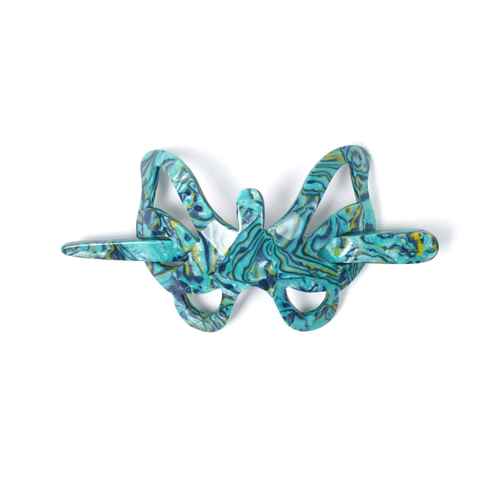 BUTTERFLY HAIR PIN BABBLING BROOK