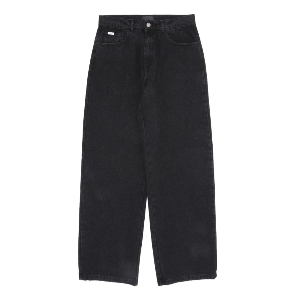 BAGGY DENIM PANTS BLACK