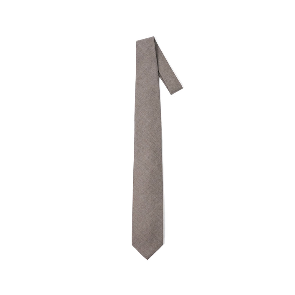 SUPER LIGHT WOOL TIE TOP BROWN A25AT06OS