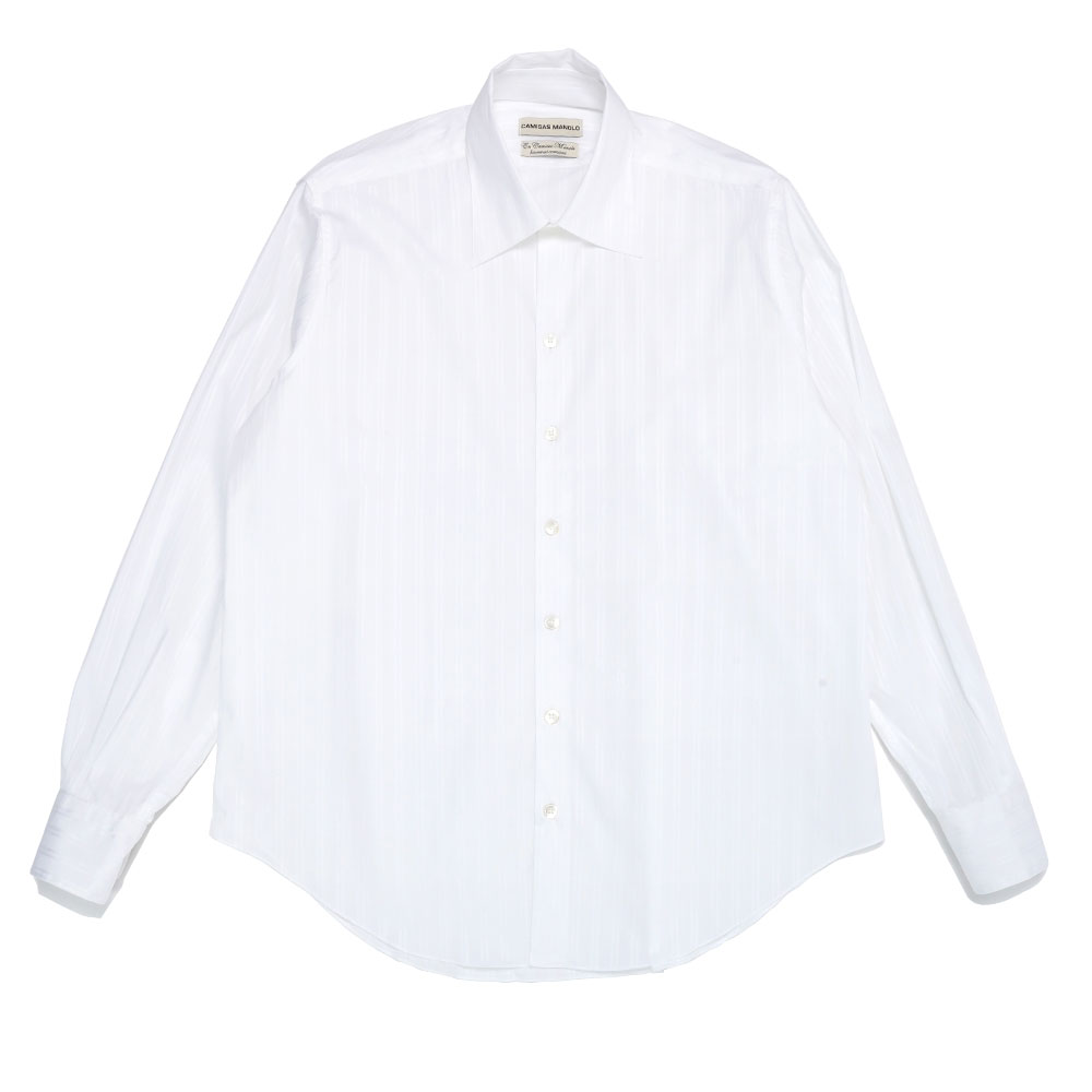 NORMAL SHIRT WHITE/WHITE STRIPES