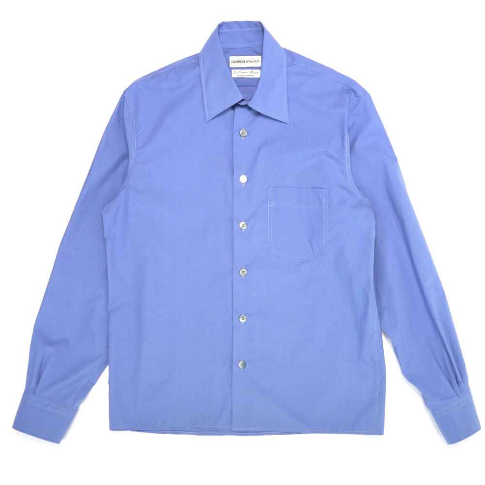 CAMISA SHIRT DUSTY BLUE