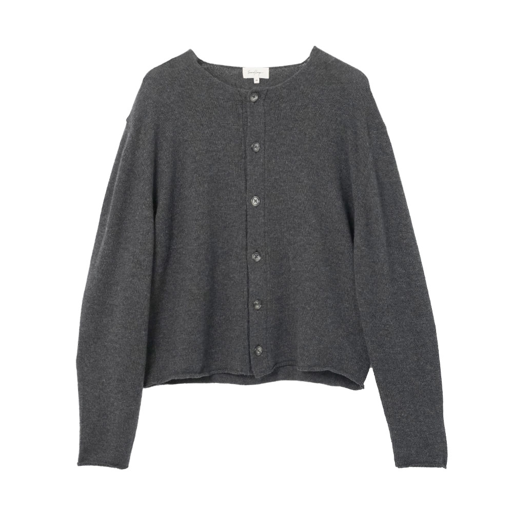 WEEZUR CARDIGAN ALMOST BLACK