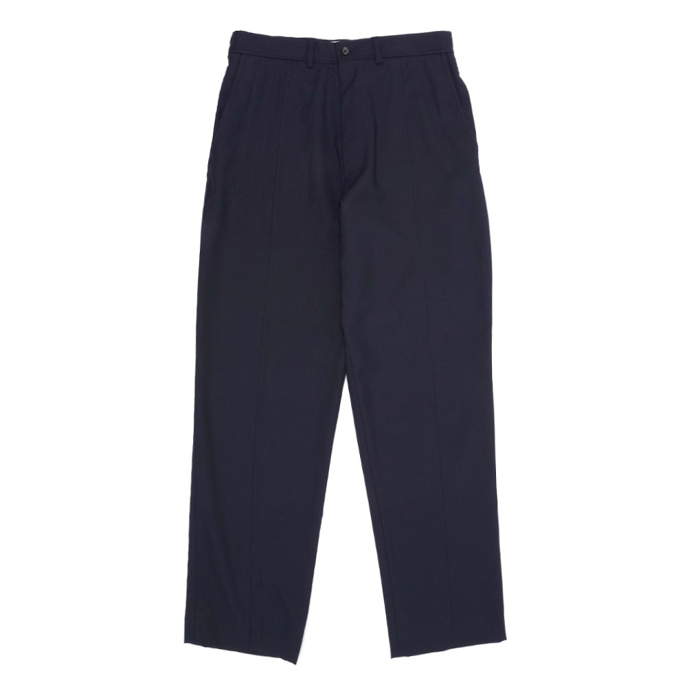 WOOL PANTS NAVY