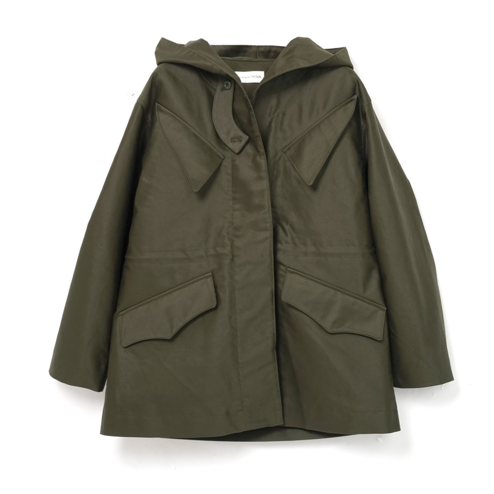 THE MOLDAVITE COAT OLIVE