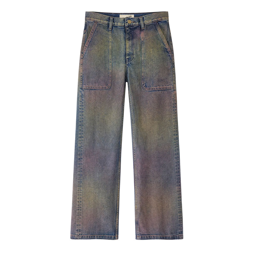 UTILITY FLARE JEAN MULTI PAINT