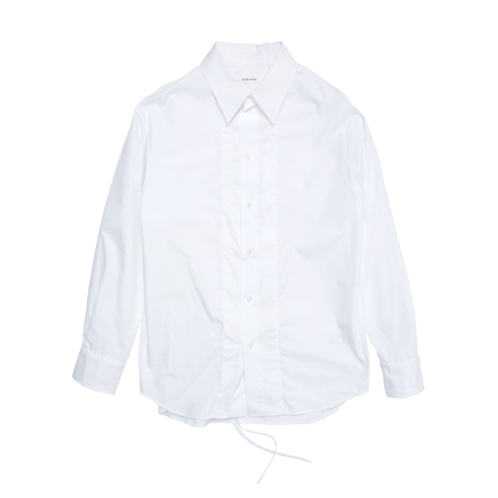 KNOWLEDGE COTTON/WOMAN IN MAN SHIRT WHITE