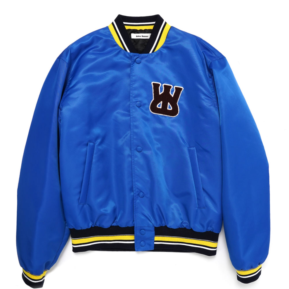 SORBONNE 56 NYLON VARSITY JACKET BLUE _