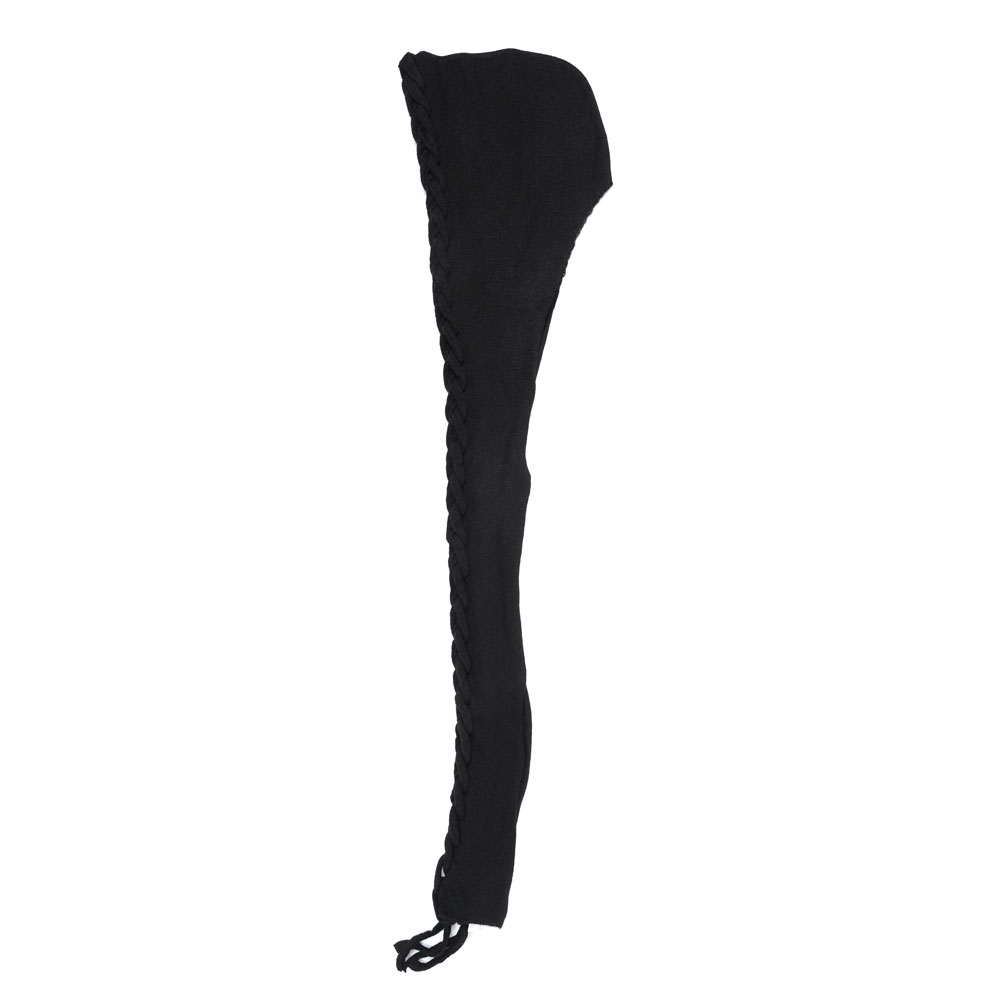 BRAIDS MUFFLER BLACK