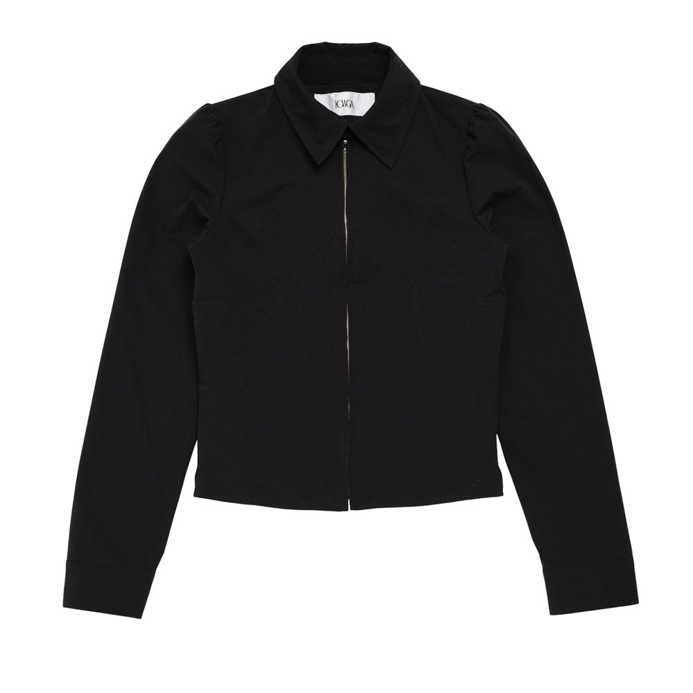 CORSET SHIRT BLACK