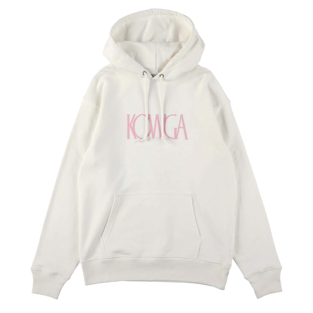 OG LOGO HOODIE WHITE PINK