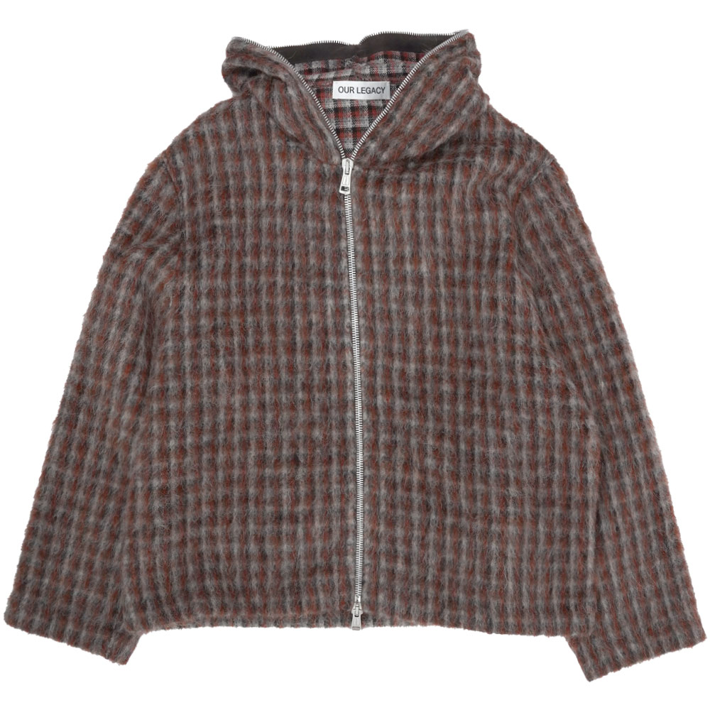 ourlegacy フルジップパーカー 44 Our Legacy Boston Check フルジップ