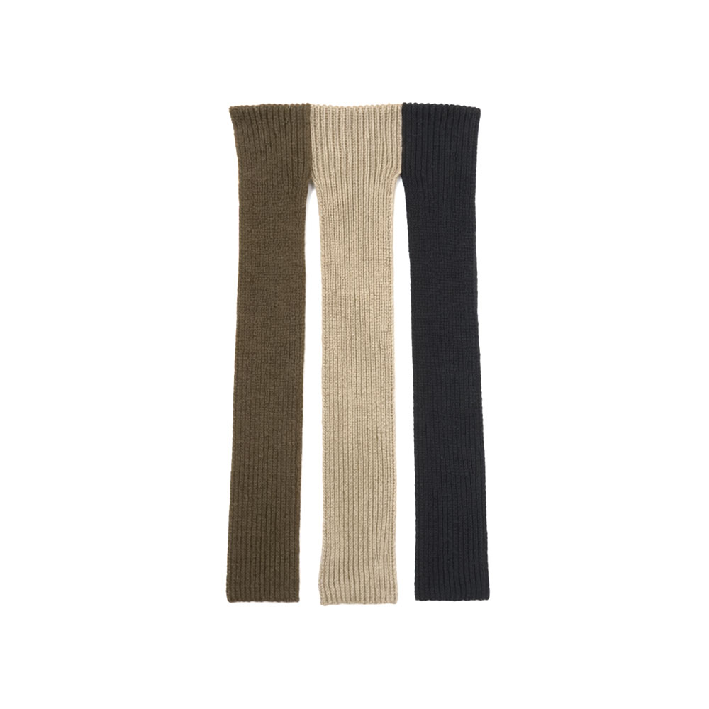 KANNEDY 3 WAY SCARF KHAKI TAUPE BLACK