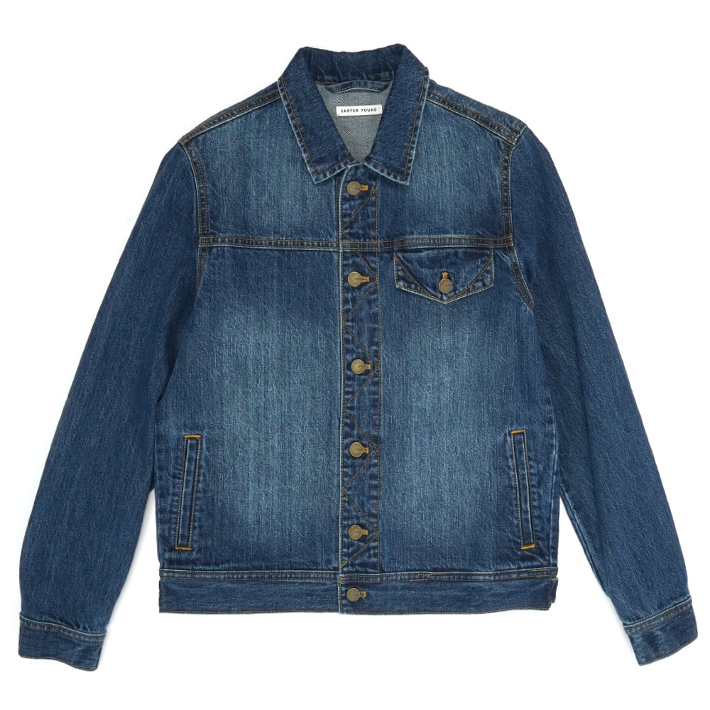 ARCH DENIM JACKET SAWYER WASH INDIGO