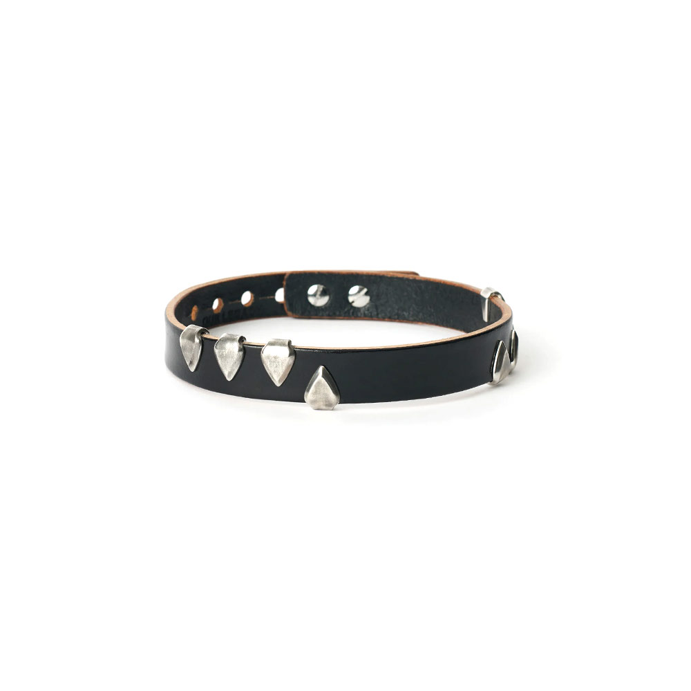 CLAW CHOKER BLACK BRIDLE LEATHER