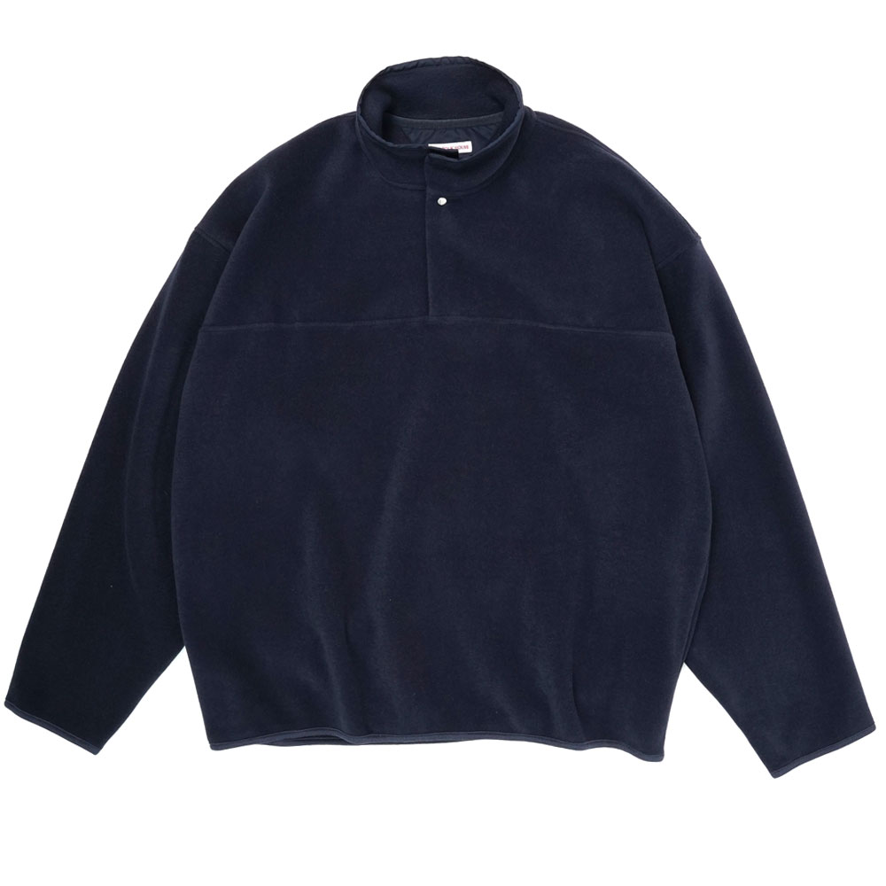 SMOOTH FLEECE TOP NAVY