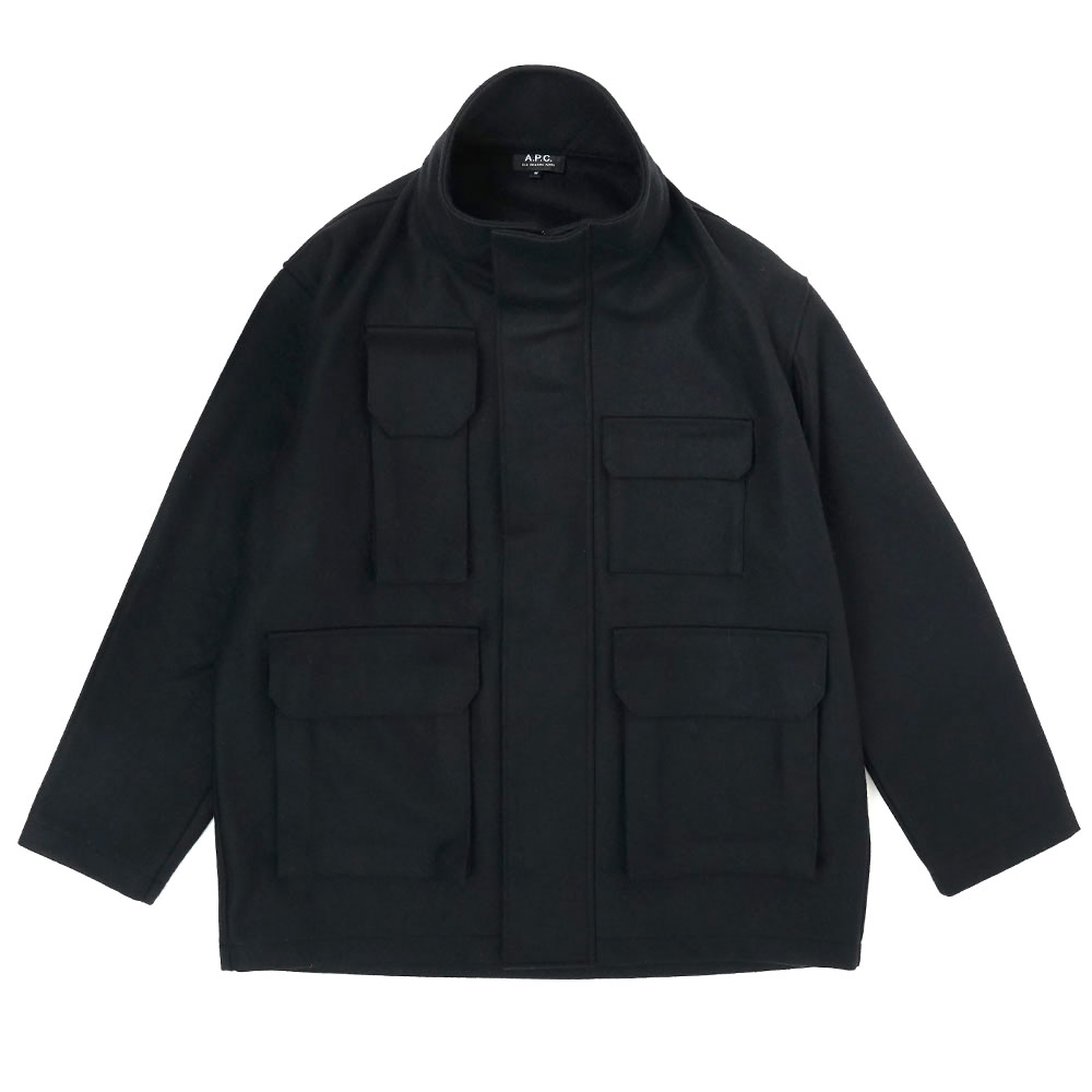 M-65 MELTON WOOL JACKET BLACK