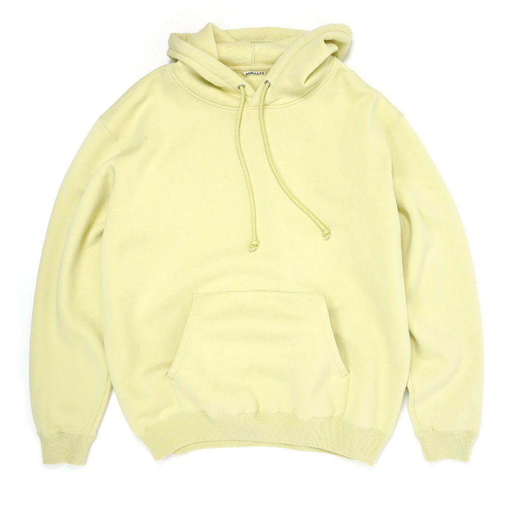 SMOOTH SOFT SWEAT P/O PARKA LIGHT LIME A24AP01TU