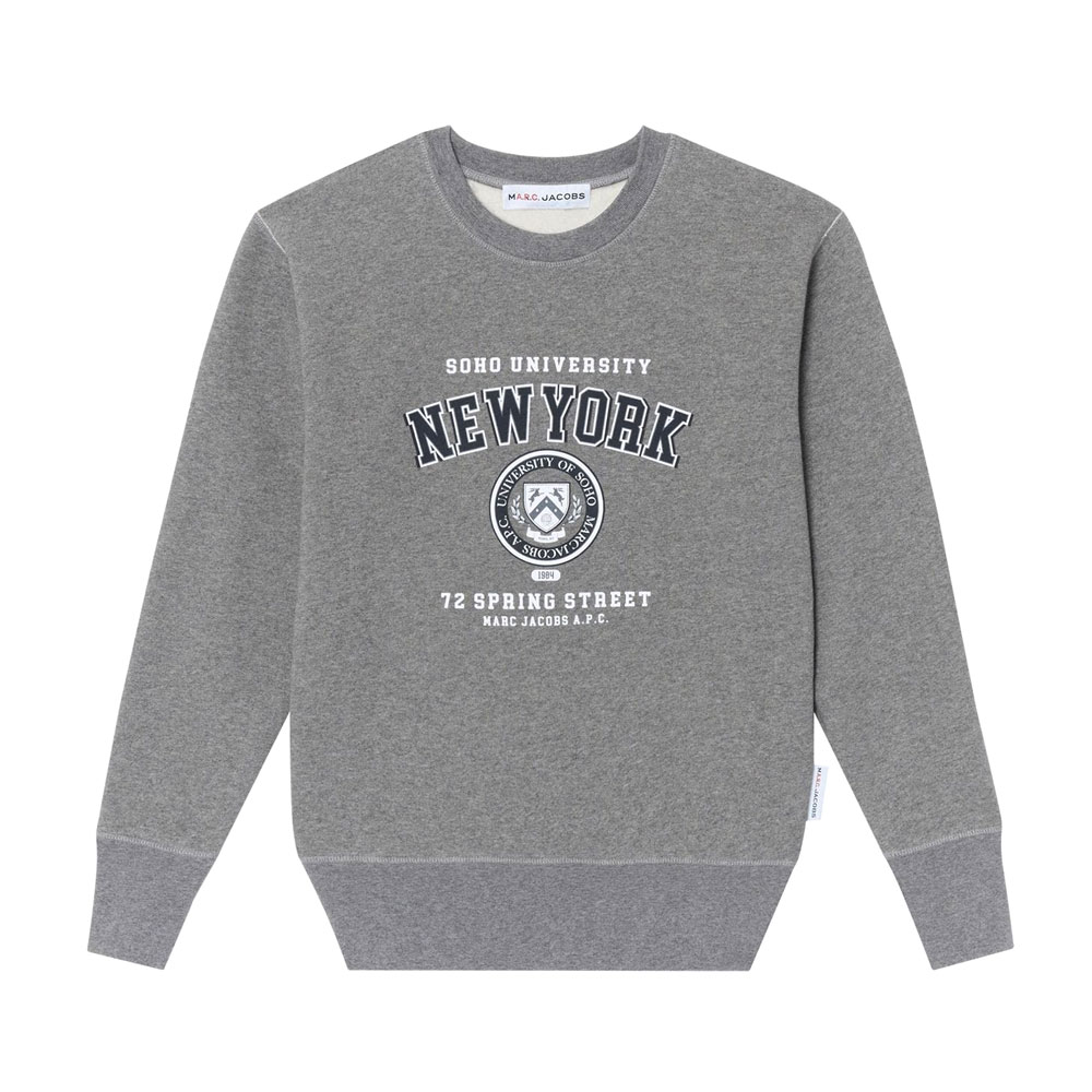 A.P.C. x MARC JACOBS. THE SHRUNKEN NY CREWNECK