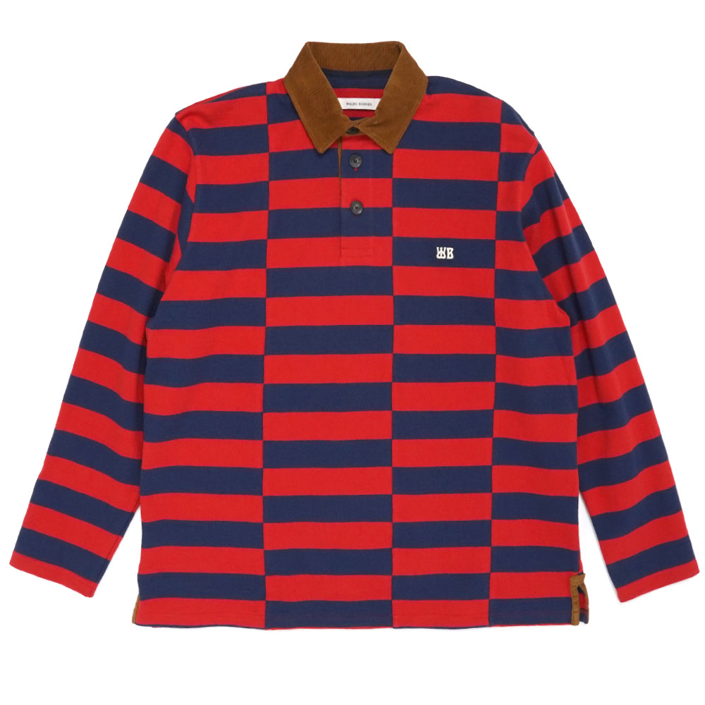 CITY POLO RED/NAVY