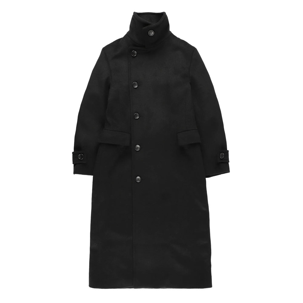 WOOL LONG COAT BLACK