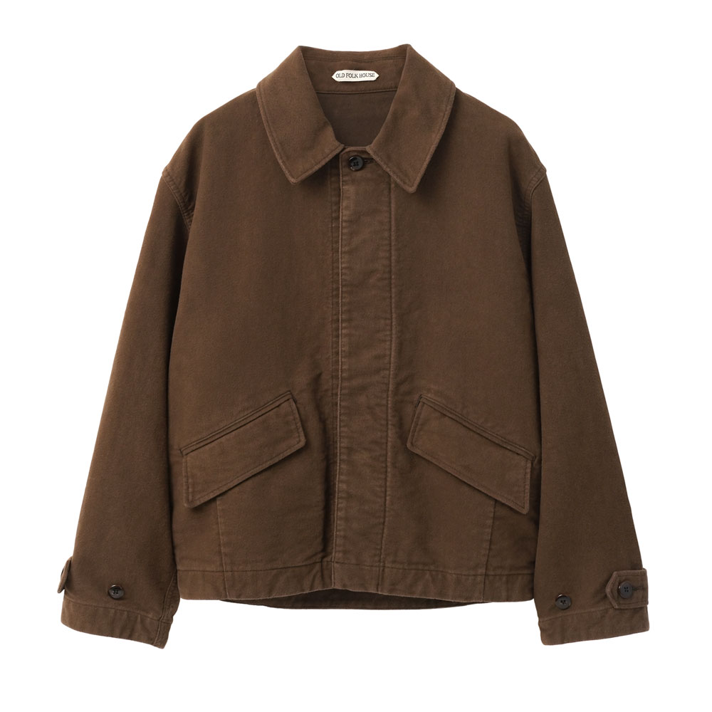 MOLESKIN JACKET BROWN