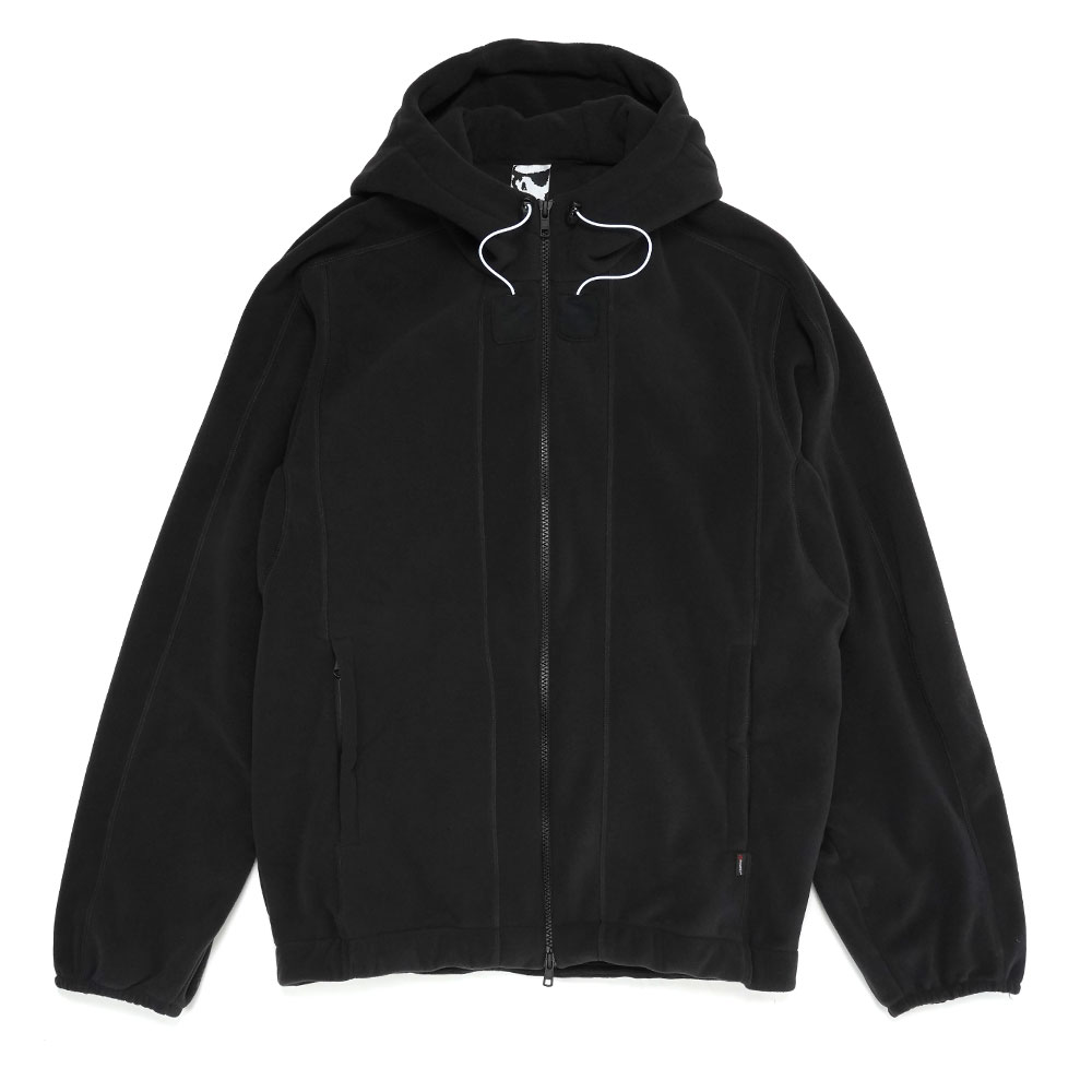 POLARTEC FLEECE HOODIE JUMPER BLACK