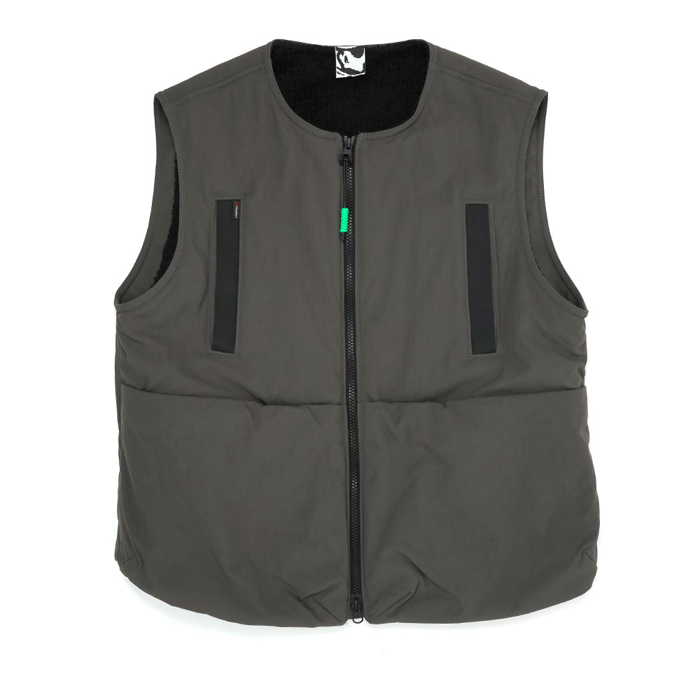 DECK OPERATOR PADDED VEST DOVE GRAY