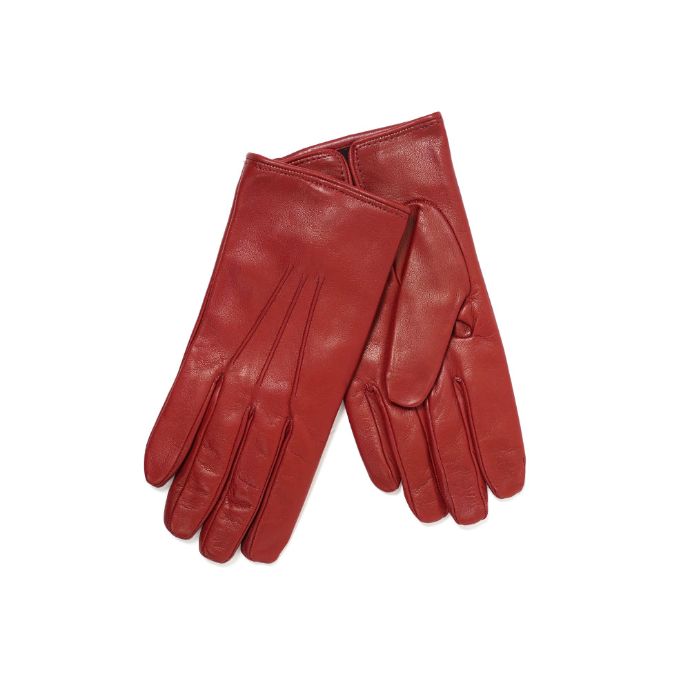 LEATHER GLOVES BROWN