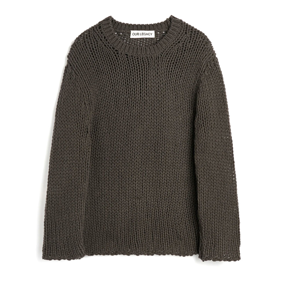 POPOVER ROUNDNECK CHOCOLATE ULTRA SLOW TWIST