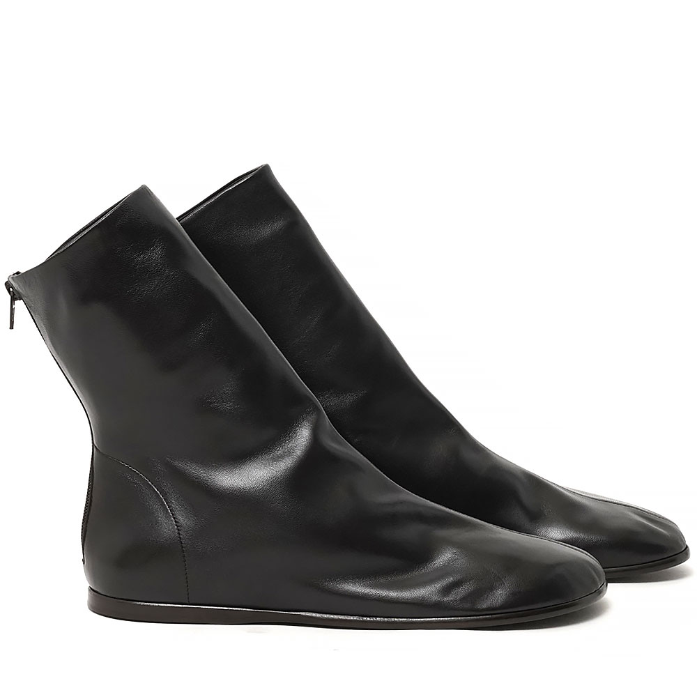 SOCK BOOTS DARK CHOCOLATE
