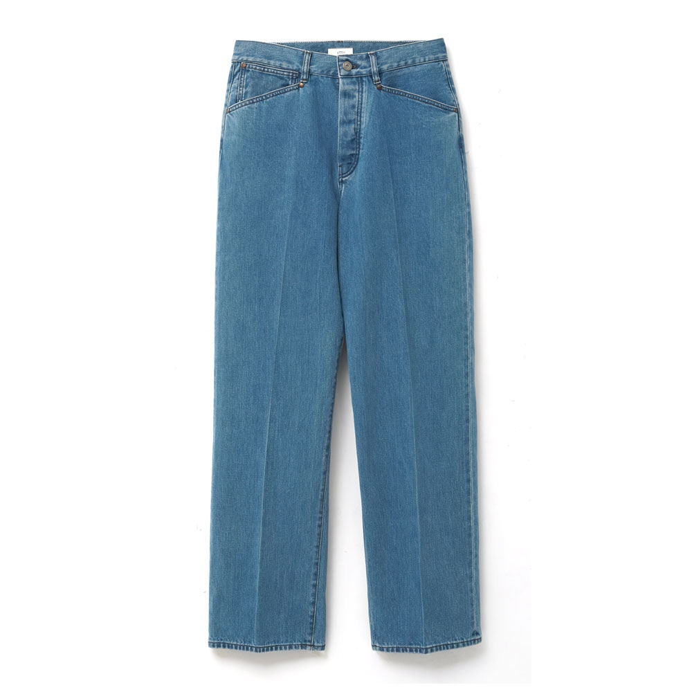 STRAIGHT LEG 5 POCKETS DENIM INDIGO