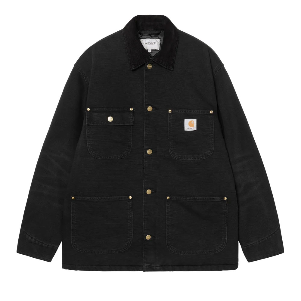OG CHORE COAT BLACK/BLACK STONE