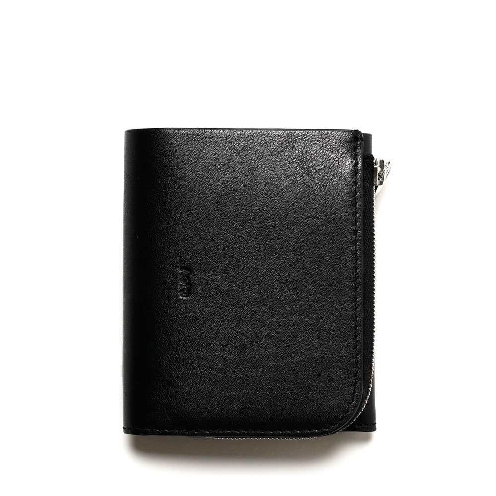 FG LEATHER WALLET TYPE A BLACK - FG15