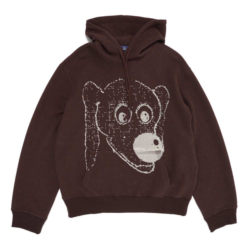 POOCH HOODIE BLACK BROWN