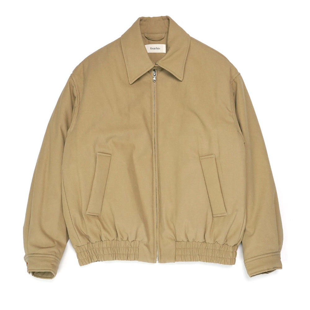 NIDOM GABARDINE PADDED BLOUSON BEIGE