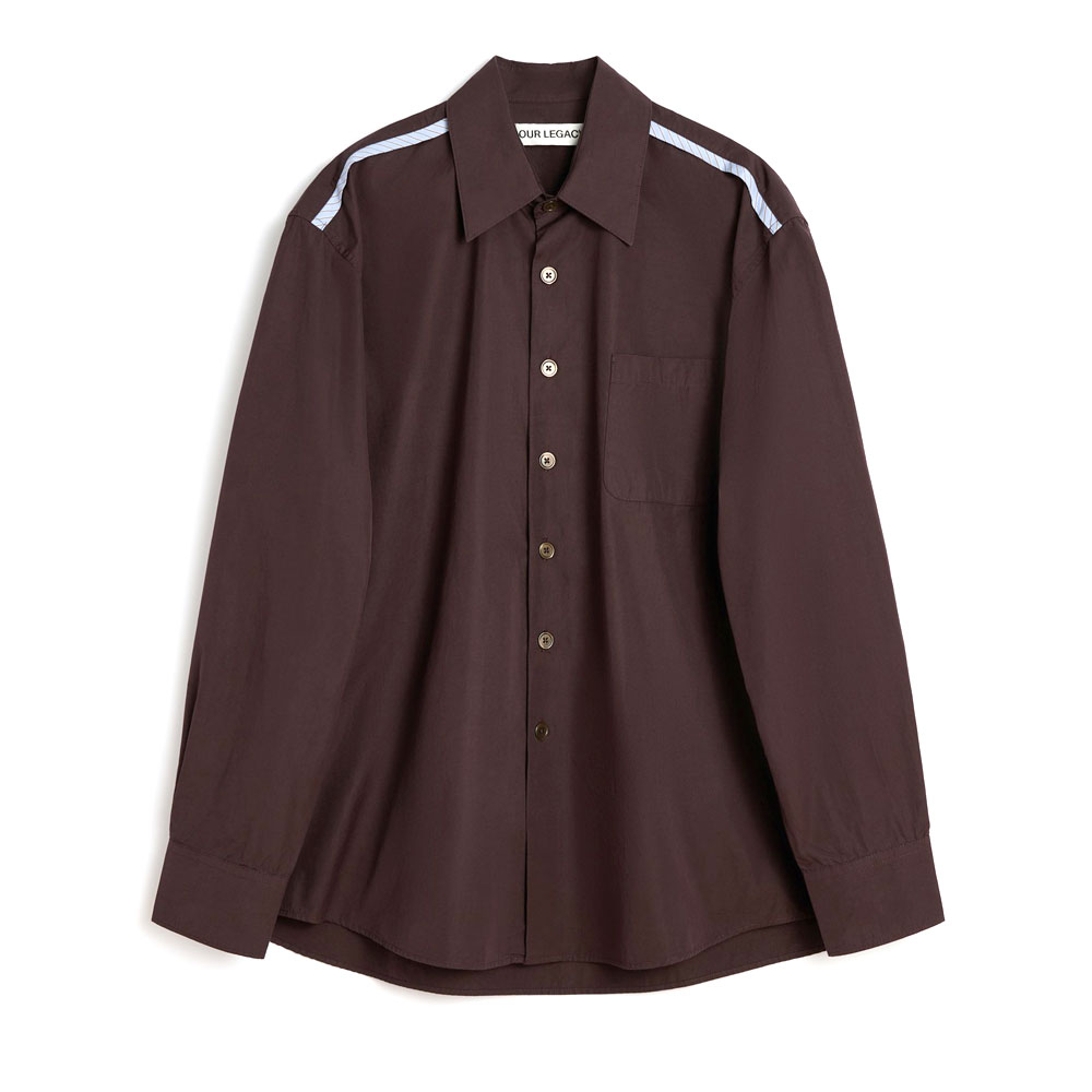 ABOVE SHIRT DIVINE BROWN SUPER POPLIN