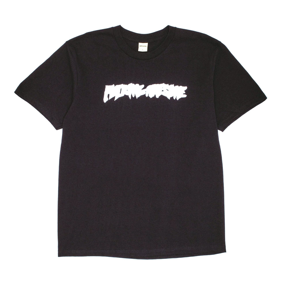 INK TRAP STAMP LOGO SHORT SLEEVE T-SHIRT BLACK