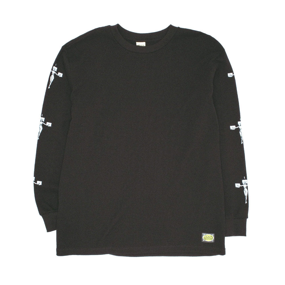 LILITH LONG SLEEVE THERMAL BLACK